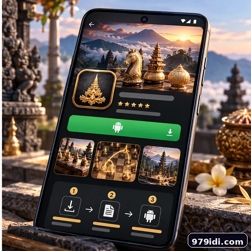 Pratinjau antarmuka panduan APK Papan Batu Langit